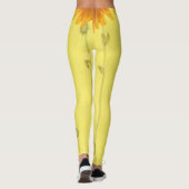 Jolis Leggings Jaunes Longs au Soleil (Dos)