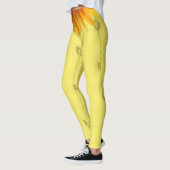 Jolis Leggings Jaunes Longs au Soleil (Gauche)