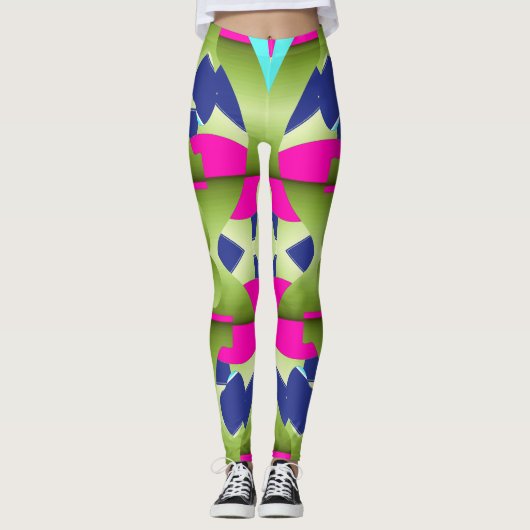 Jolis leggings multicolores tendance "Ratti_Creati (Devant)