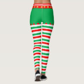 Jolis leggings rayés d'elfe (Dos)