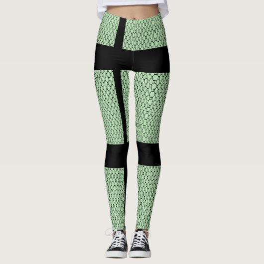 Jolis leggings verts (Devant)