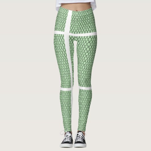 Jolis leggings verts (Devant)