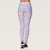 Jolis leggings violets (Dos)