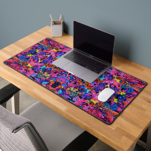 Jolis motifs floraux abstraits colorés