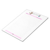 Jolis notes quotidiens marron chat bloc-notes (Incliné)