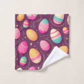 Jolis œufs de Pâques (Gant de toilette)