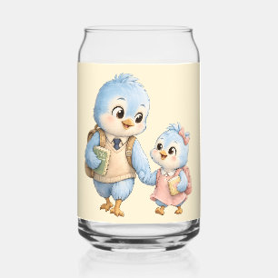 Jolis Petits Oiseaux Bleus Frères et Sœurs Peuvent