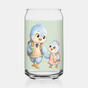 Jolis Petits Oiseaux Bleus Frères et Sœurs Peuvent