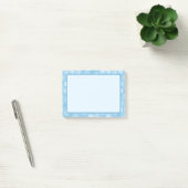 Jolis Post-It Notes Fleurs Bleues (Bureau)