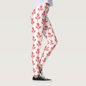 Jolis Roses Roses Tendances Leggings (Droite)