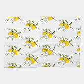 Jolis torchons de cuisine citrons (Horizontal)