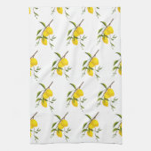 Jolis torchons de cuisine citrons (Vertical)