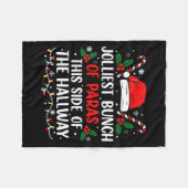 Jolliest Bunch Of Paras This Side Of The Hallway X Fleece Deken (Voorkant (Horizontaal))