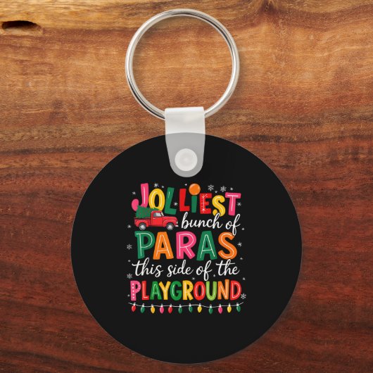 Jolliest Bunch Of Paras This Side Of The Playgroun Sleutelhanger (Voorkant)