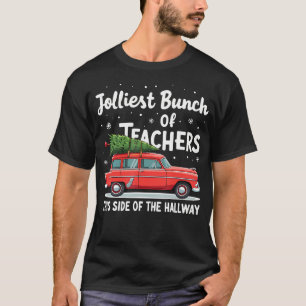Jolliest groep leraren aan deze kant van de gang t-shirt