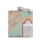 JOLLIET: NOORD-AMERIKA 1674 HEUPFLES (Achterkant)