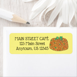 Jollof Rice Nigeriaans Ghanees West-Afrikaans Voed Etiket