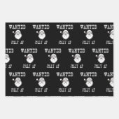 Jolly AF Funny kerstset Inpakpapier Vel (Voorkant 3)