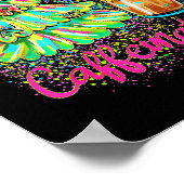 Jolly And Caffeinated Christmas Tree Coquette Bow  Poster (Hoek)