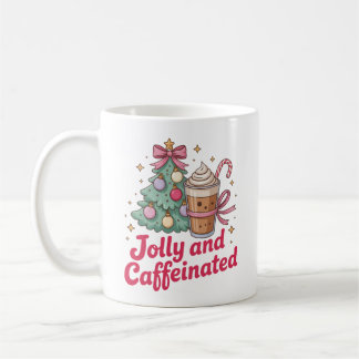 jolly and caffeinated customised  mug design  koffiemok