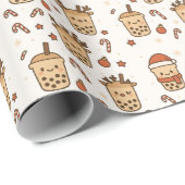 Jolly boba time cadeaupapier (Rol Hoek)