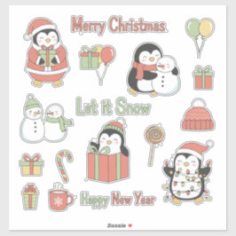 Jolly & Bright! Classic Christmas Character Sticke Sticker