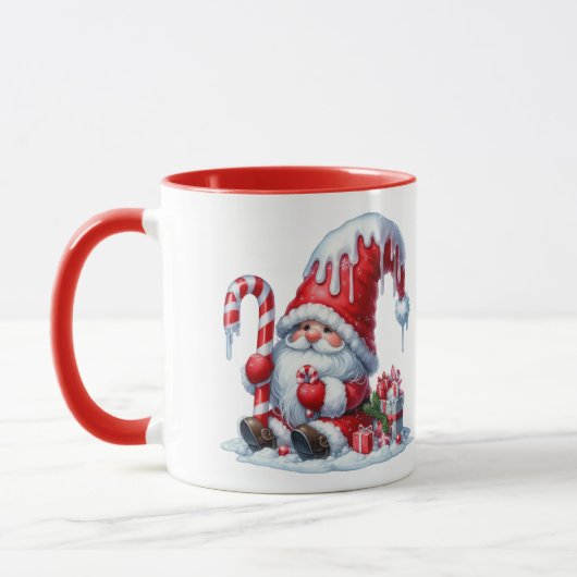 Jolly Christmas Elf Coffee Mug (Gauche)