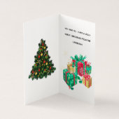 Jolly Christmas Postcard Kaart (Binnen)