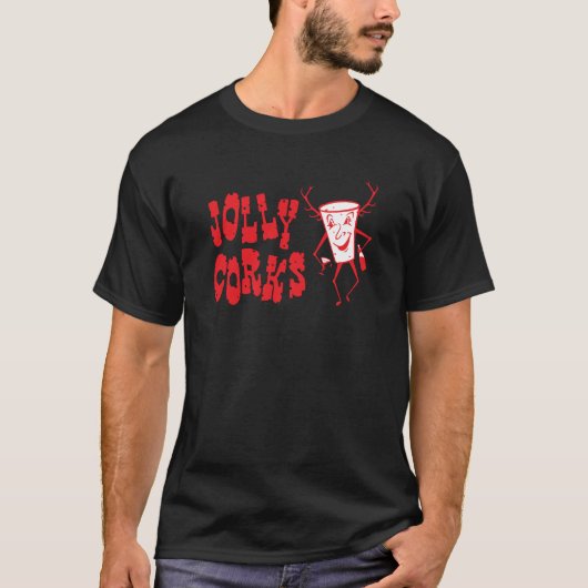 Jolly Corks T-shirt (Voorkant)