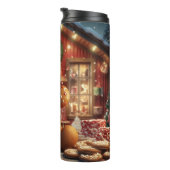 Jolly Gingerbread Scene Thermosbeker (Geroteerd rechts)