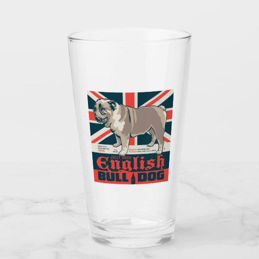 Jolly Goede Engelse Bulldog Glas (Voorkant)