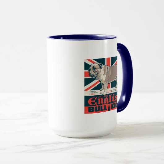 Jolly Goede Engelse Bulldog Mok (Voorkant rechts)