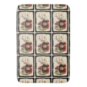 Jolly Halloween Witch Pattern Badmat (Voorkant Verticaal)
