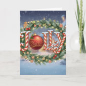 Jolly Holiday - Christmas Card Kaart (Voorkant)