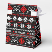 Jolly Jingle Pickleball Bedankdoosjes (Achterkant)