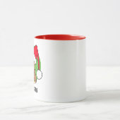 Jolly Kerstdachshund Mok (Midden)