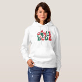 Jolly Little Dude, Kerstmis Hoodie (Voorkant volledig)