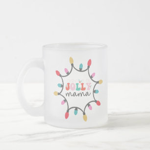 Jolly mamma - chritmas light matglas koffiemok