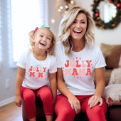 Jolly Mini Vakantie Kerstmis Kinder Shirts