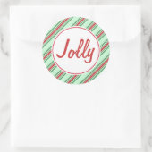 Jolly Mint Kerst stickers (Tas)