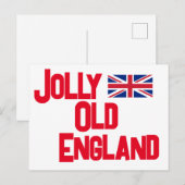 Jolly Old England Briefkaart (Voorkant / Achterkant)