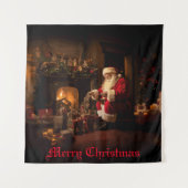 Jolly Old Saint Nick Wandkleed (Voorkant)