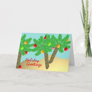 Jolly Palm Trees / Vakantie Kaart