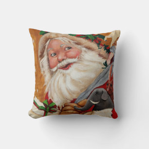 Jolly Père Noël Coussin