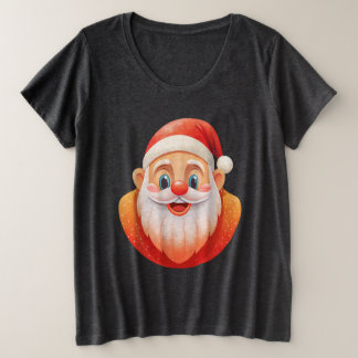 Jolly Père Noël Graphic Tee femmes