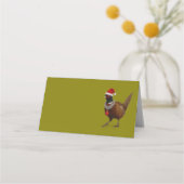 Jolly Pheasant Table Place Cards (Voorkant)