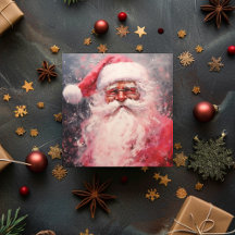  Jolly Retro Santa Claus