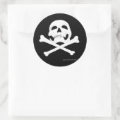 Jolly Roger #4 Ronde Sticker (Tas)