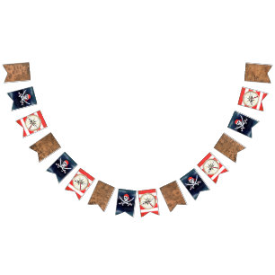 Jolly Roger Birthday Party Pirate Vlaggetjes