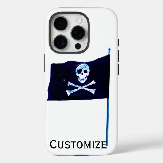 Jolly Roger Case-Mate iPhone Case (Achterkant)